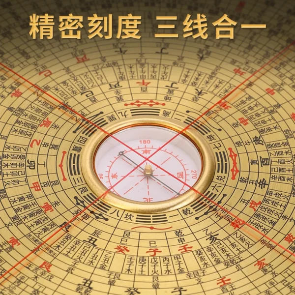 Professional Copper Luopan Feng Shui Compass