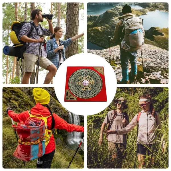 Professional Copper Bagua Compass Feng Shui